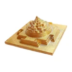 Maha Meru Shree Yantra Gold Plated Brass – Buy Online - Image 3