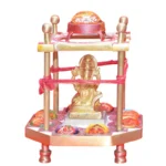 Sri Ashtavinayak Eight Ganesha Yantra Chowki in Brass - Image 4